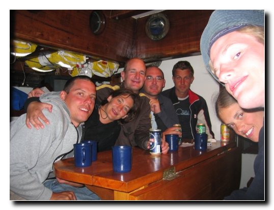 31 Kartenzocken in der Kajute